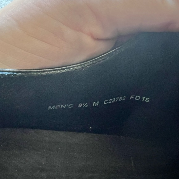 Cole Haan C23783 Mens Size 9.5 Grand OS Oxfords Plain Toe Black Leather Shoes - Picture 7 of 7